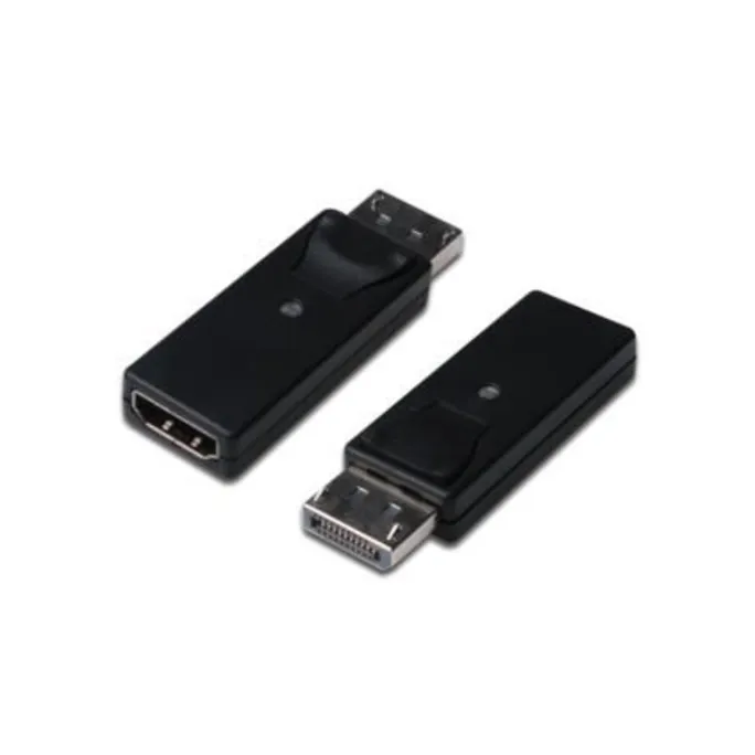 Digitus DisplayPort Adapter DP zu HDMI A Full HD St./Bu. schwarz