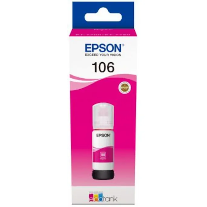 Epson C13T00R340 Original Tintenbehälter 106 Magenta EcoTank 70ml
