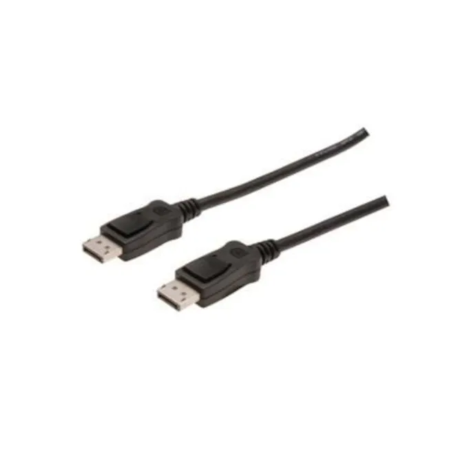 DIGITUS DisplayPort 1.2 Anschlusskabel 3m UHD 4K St./St. schwarz