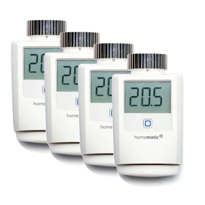 Homematic IP Heizkörperthermostat HMIP-eTRV/2, 4er Pack