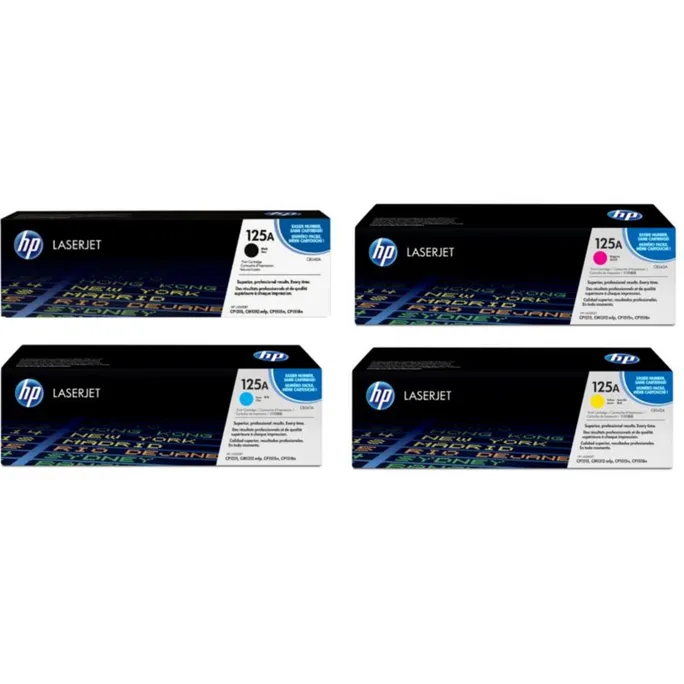 HP 125A Original Toner Multipack (BK, C, M, Y)