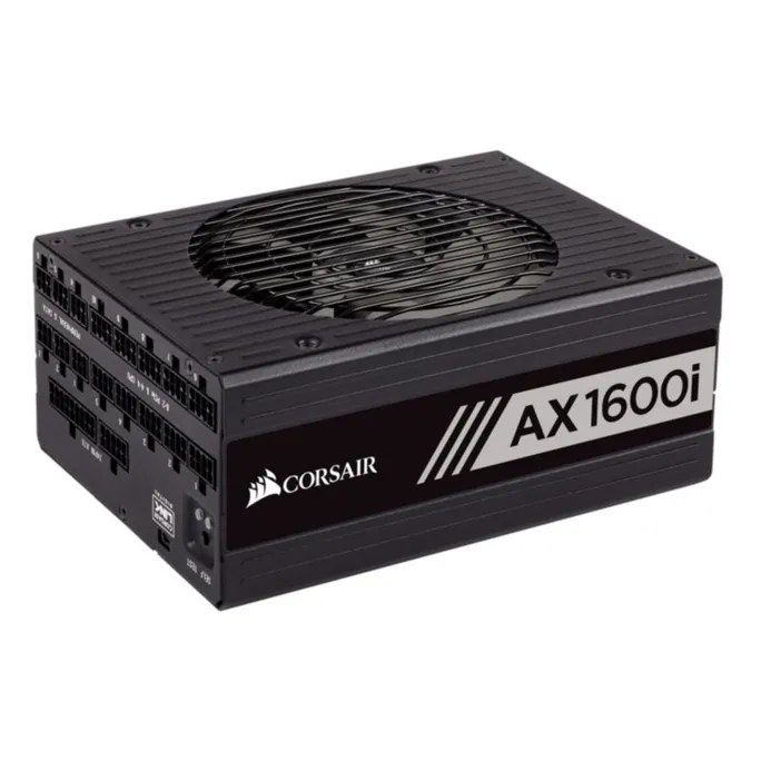 Corsair AX1600i ATX 2.4 aktiv PFC Netzteil 80+ Titanium 140mm Lüfter