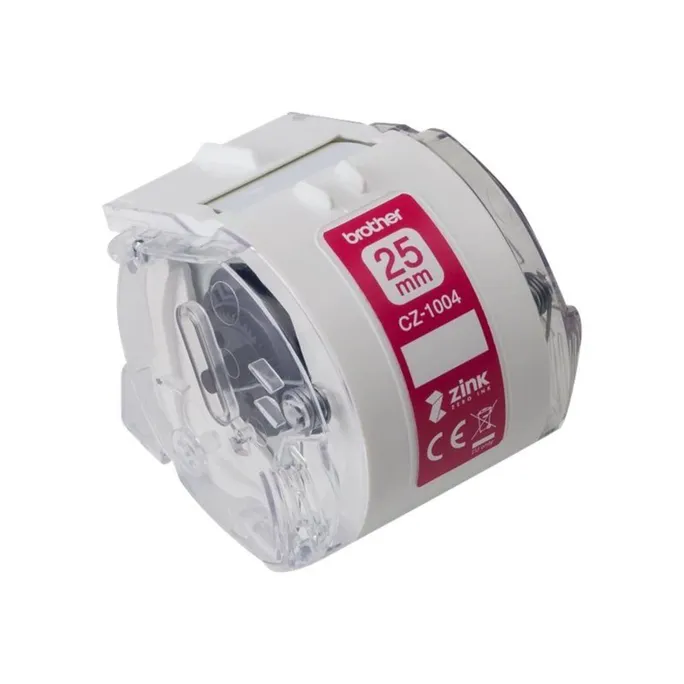 Brother CZ-1004 Farbetikettenrolle - 25 mm