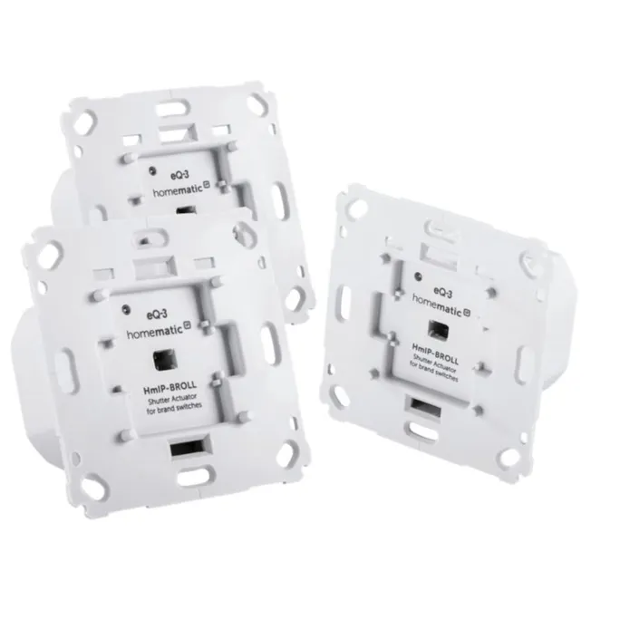 Homematic IP Rollladenaktor für Markenschalter - Unterputz HmIP-BROLL • 3er Pack