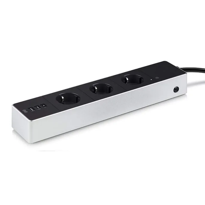 Eve Energy Strip - 3er-Steckdosenleiste Verbrauchsmessung Apple HomeKit Thread