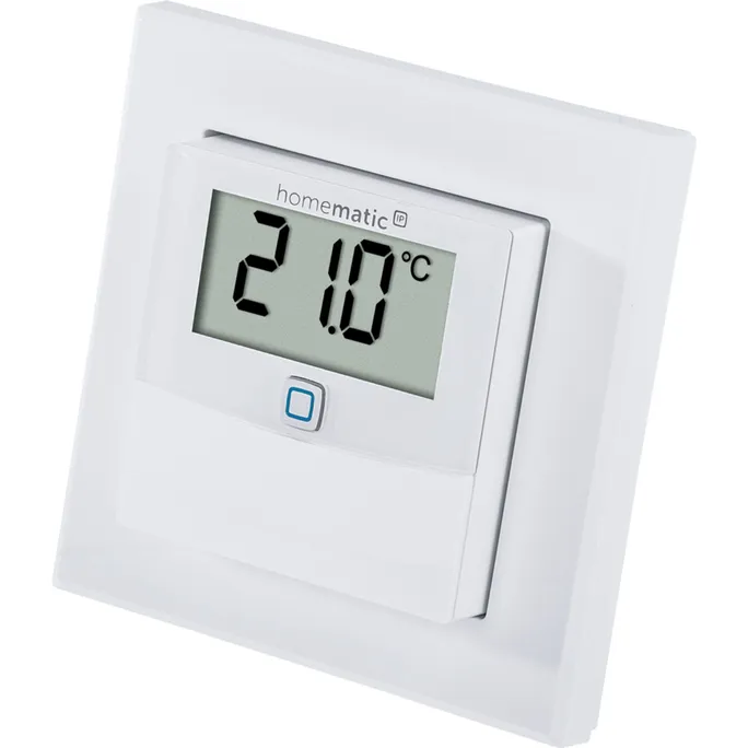 Homematic IP Temperatur- und Luftfeuchtigkeitssensor mit Display innen HmIP-STH