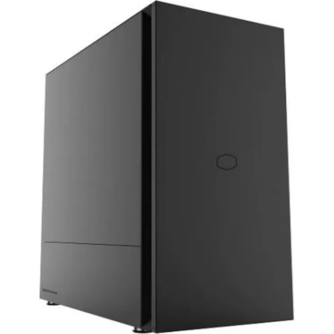 Cooler Master Silencio S400 Midi Tower ATX Gehäuse Schwarz, schallgedämmt