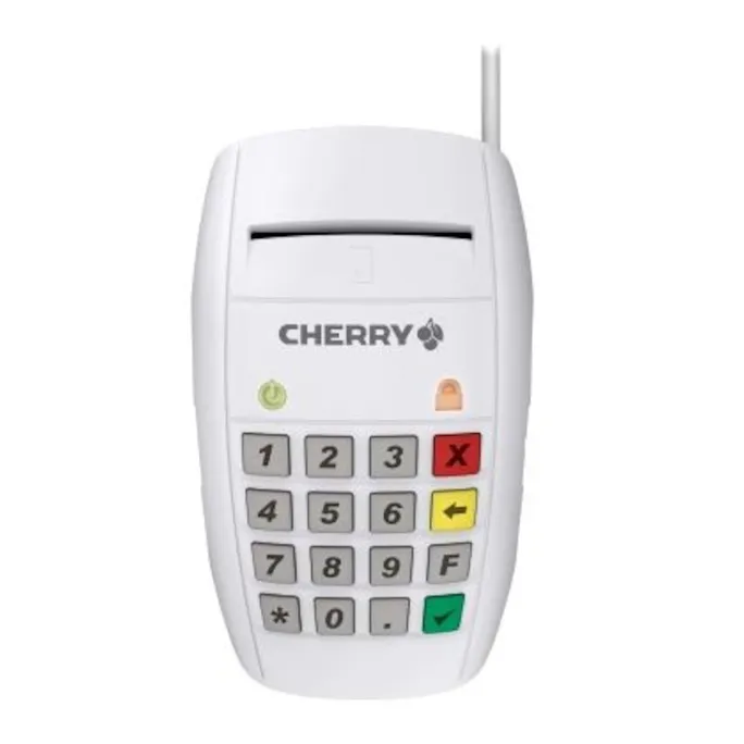 Cherry ST-2100 SmartTerminal Tastatur kabelgebunden, Weiß (Layout: )