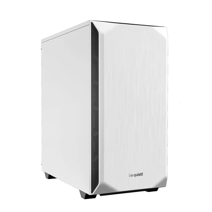 be quiet! Pure Base 500 Weiß Midi Tower Gaming Gehäuse, schallgedämmt