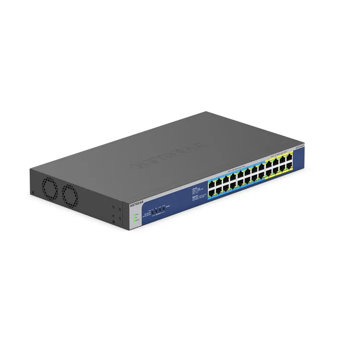 Netgear GS524UP 24 Port Gigabit Ethernet LAN Ultra60-PoE Switch (mit 8x PoE+ & 16x PoE++ 480W, Plug-and-Play, Desktop oder 19 Zoll Rack-Montage)