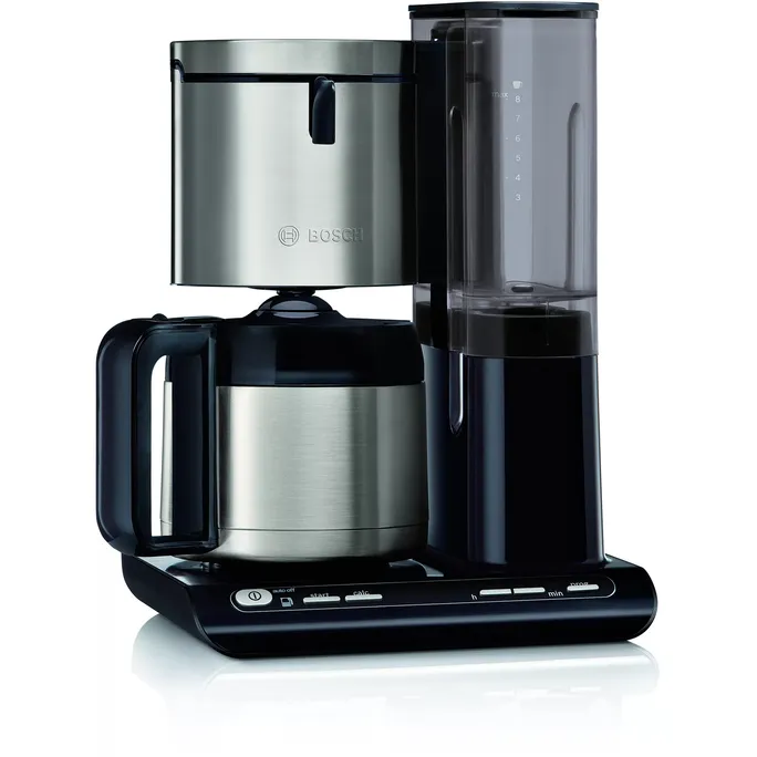 Bosch TKA8A683 Filterkaffeemaschine Thermoskanne silber/schwarz