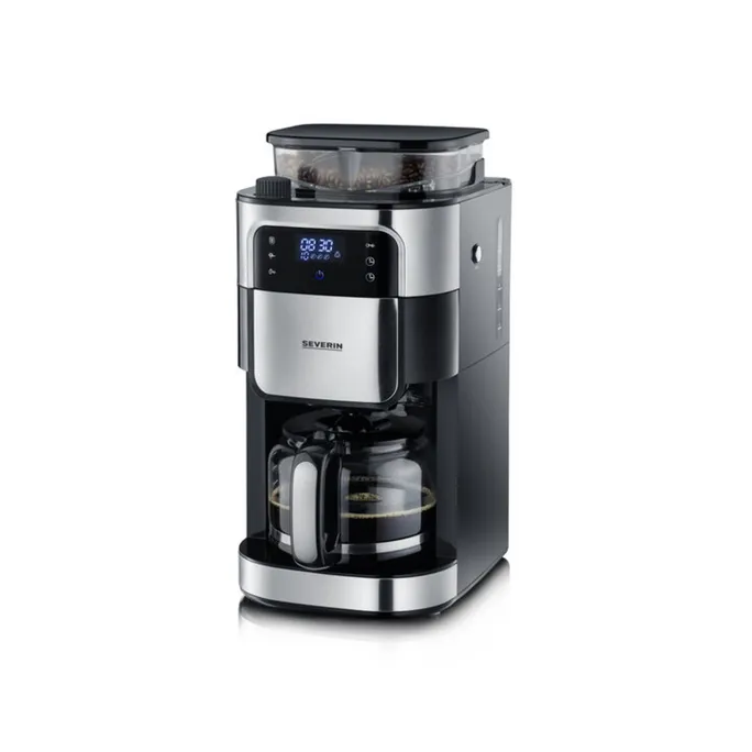 Severin KA 4813 Filterkaffeemaschine Edelstahl-Mahlwerk