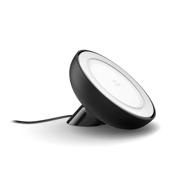 Philips Hue White & Col. Amb. Bloom Tischleuchte schwarz 500lm
