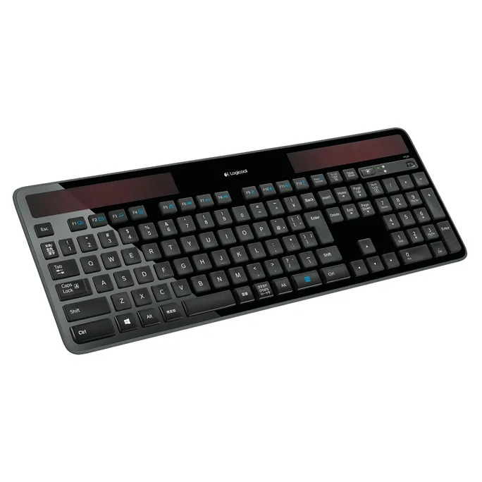 Logitech K750 Solar Kabellose Tastatur Schwarz