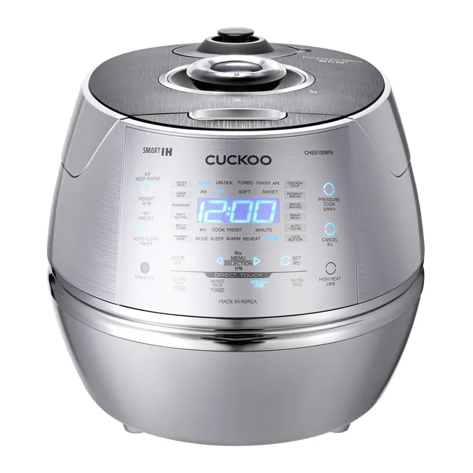 CUCKOO CRP-CHSS1009FN Reiskocher Induktion 1800ml, 10 Portionen