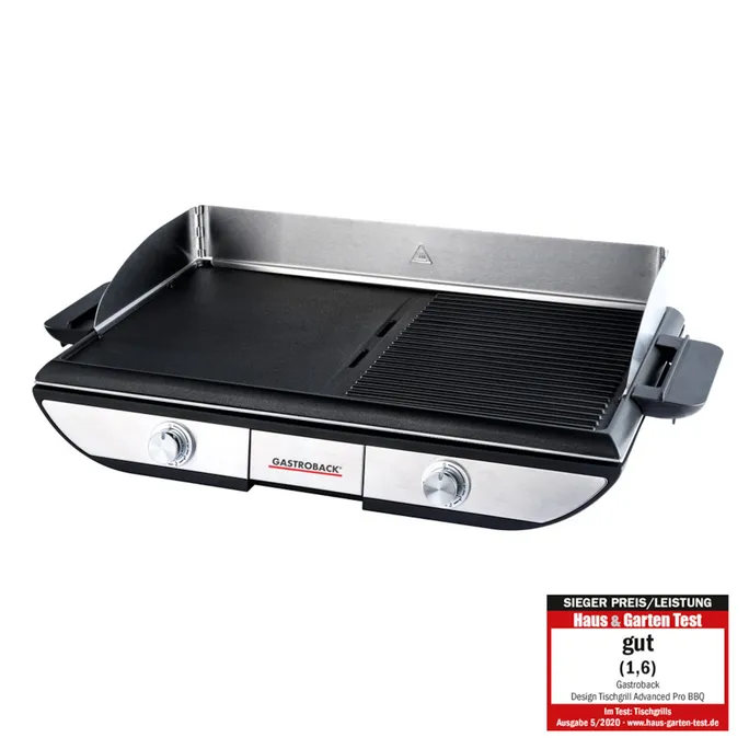 Gastroback 42523 Design Tisch-Grill Advanced Pro BBQ 2.300W