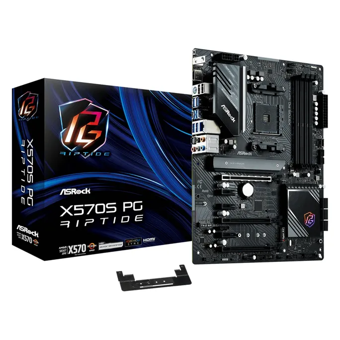 ASRock X570S PG Riptide ATX Mainboard Sockel AMD AM4 M.2/HDMI/USB3.2(Gen2)
