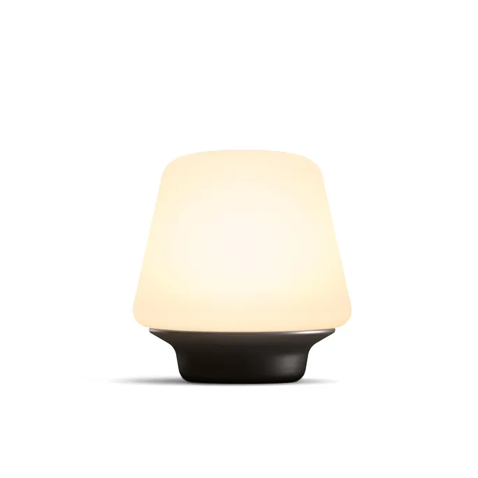 Philips Hue White Amb. Wellness Tischleuchte schwarz 806lm inkl. Dimmschalter