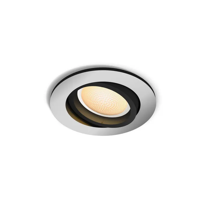 Philips Hue White Amb. Milliskin Einbauspot rund weiß 250lm Erweiterung