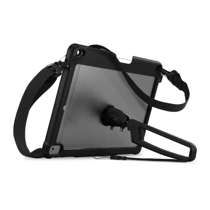 STM Dux Grip Case Apple iPad 10,2" (2021 - 2019) schwarz/transparent