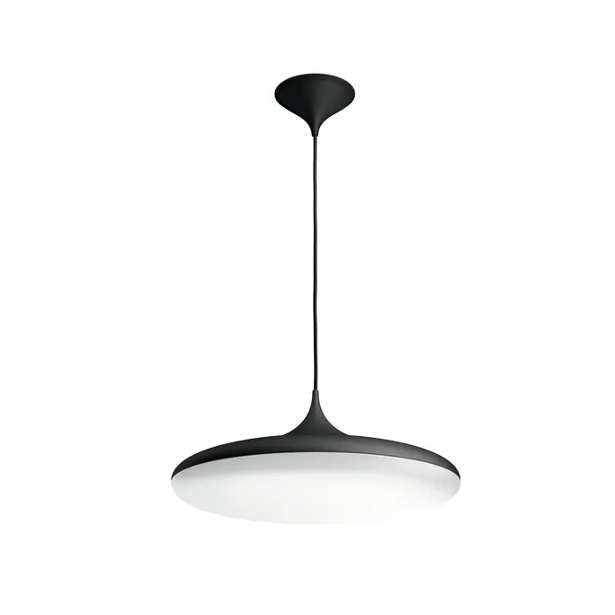 Philips Hue White Amb. Cher Pendelleuchte BT schwarz 3000lm Dimmschalter
