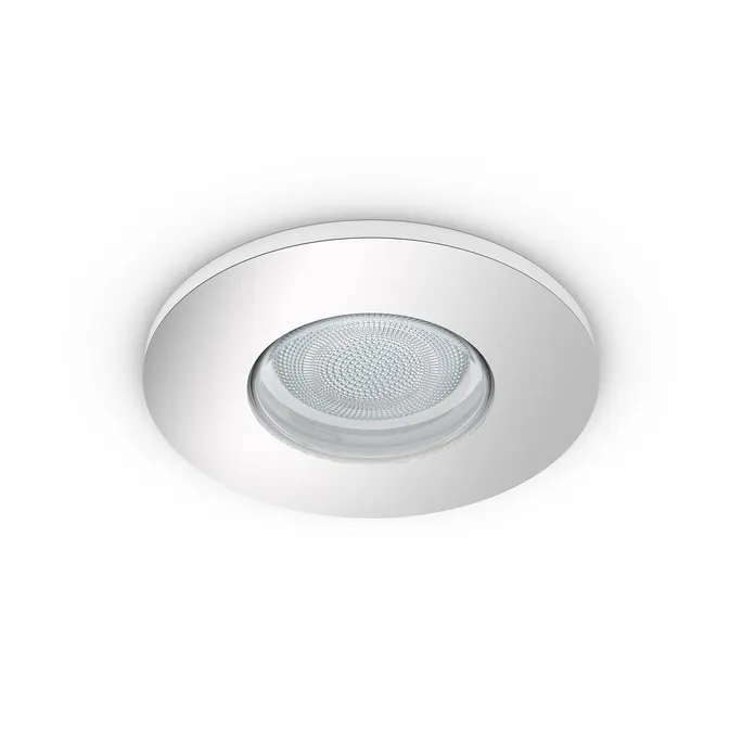 Philips Hue White Amb. Adore Deckenspots rund 1 flg. silber