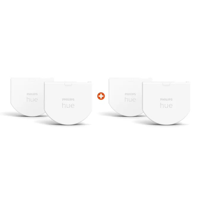 Philips Hue Wandschalter Modul, 4er Pack