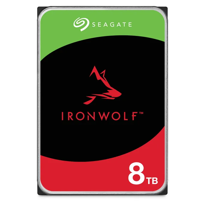 Seagate IronWolf NAS HDD ST8000VN004 - 8 TB 7200rpm 3,5 Zoll SATA 6 Gbit/s CMR