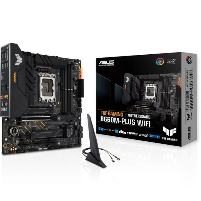 ASUS TUF Gaming B660M-Plus WIFI mATX Mainboard 1700 DP/HDMI/M.2/Typ C
