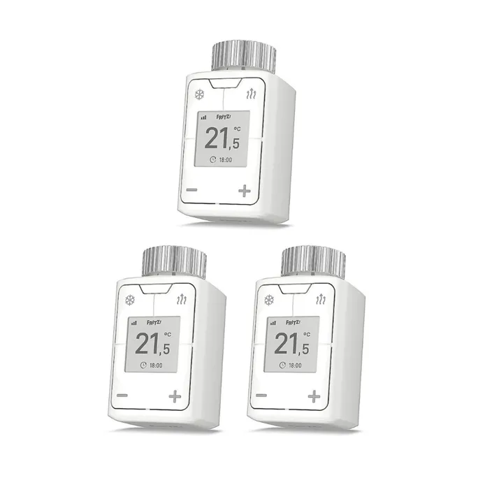 FRITZ!Smart Thermo 302 Heizkörperregler für AVM FRITZ!Box weiß, 3er Pack