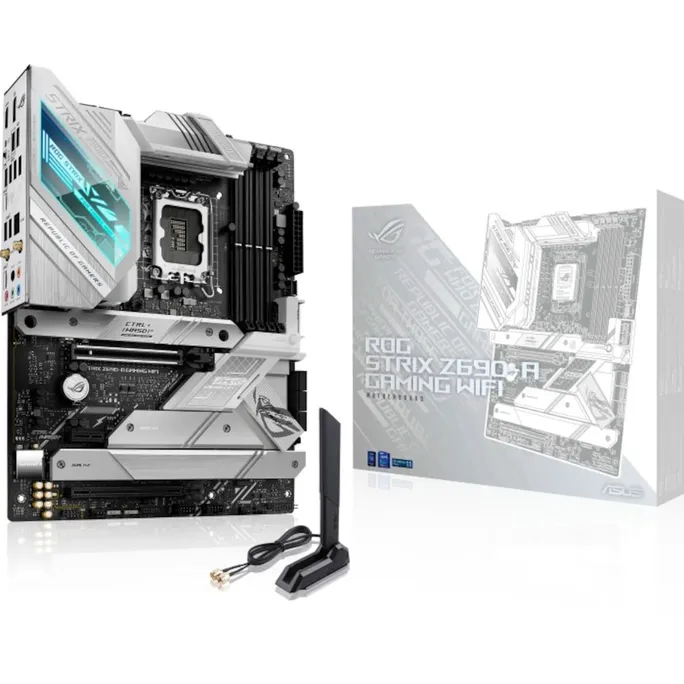 ASUS ROG STRIX Z690-A GAMING WIFI ATX Mainboard Sockel 1700 DP/HDMI/USB-C/WI/BT