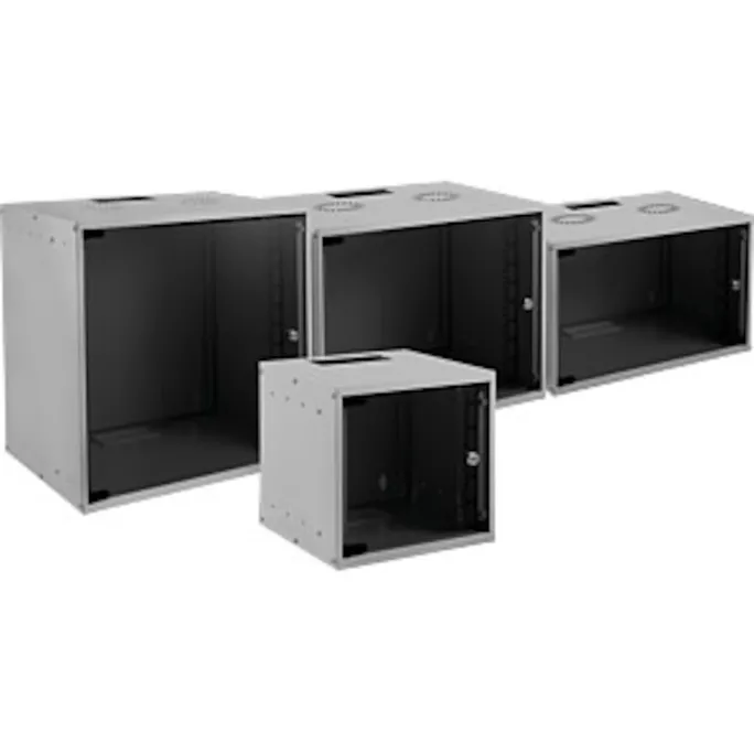 EFB-Elektronik 19" 06HE Wandgehäuse Basic, FLAT-Pack, Tiefe 450mm, RAL7035