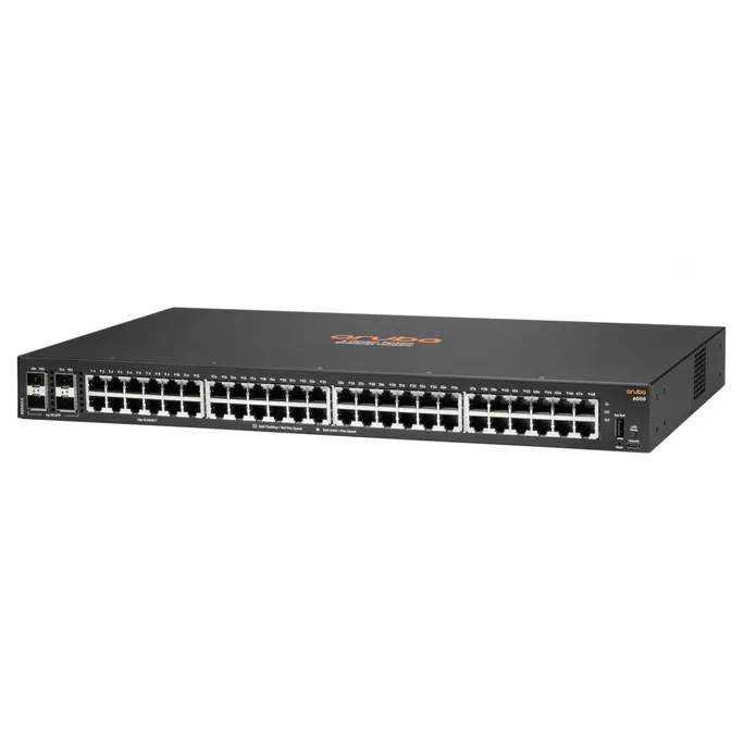 HPE Aruba 6000 48G 4SFP Switch + J4858D Netzwerk-Transceiver-Modul