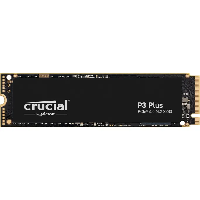 Crucial P3 Plus NVMe SSD 2 TB M.2 2280 3D NAND PCIe 4.0