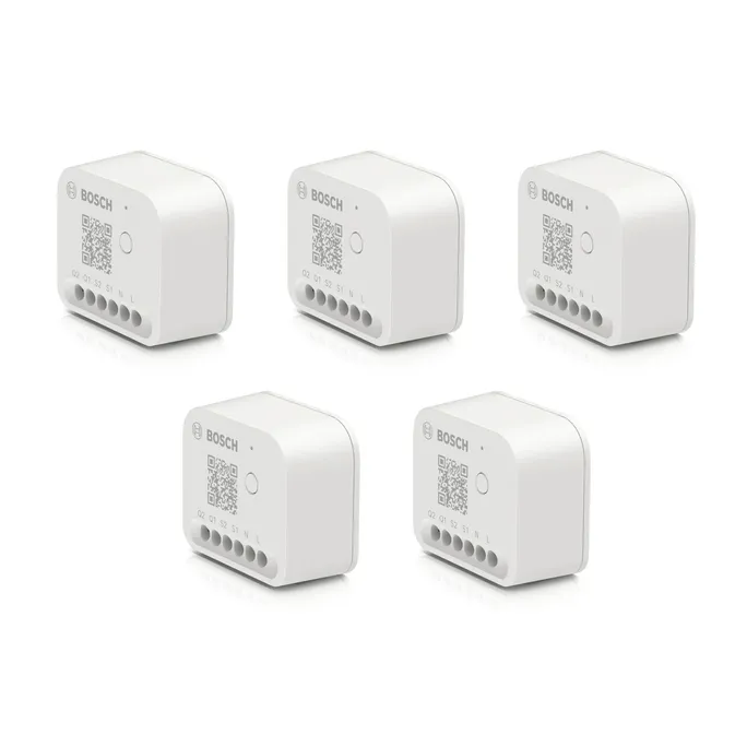 Bosch Smart Home smarte Licht-/Rollladensteuerung II • Rollladenaktor • 5er Pack