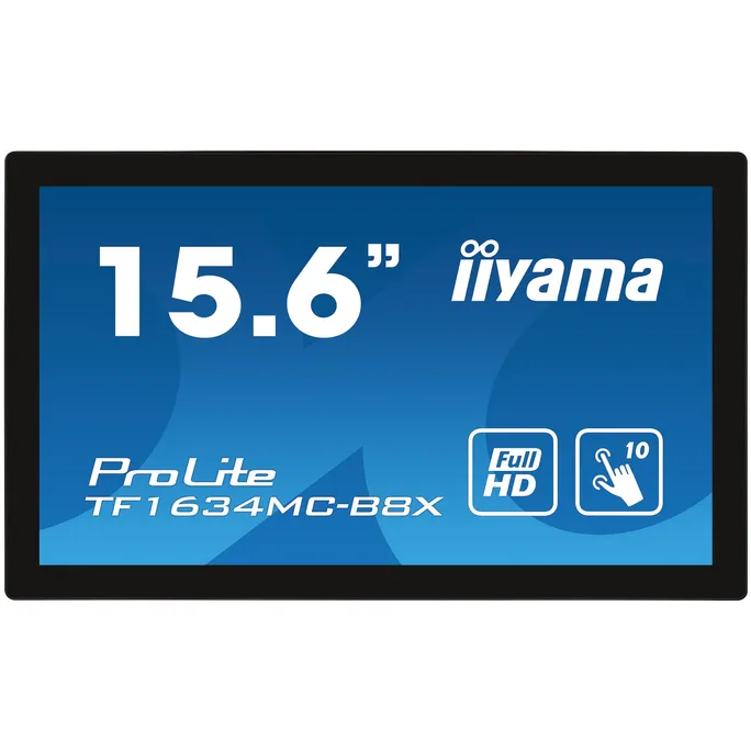 iiyama ProLite TF1634MC-B8X 39,5cm (15,6") FHD IPS Touch-LED-Monitor HDMI/VGA/DP