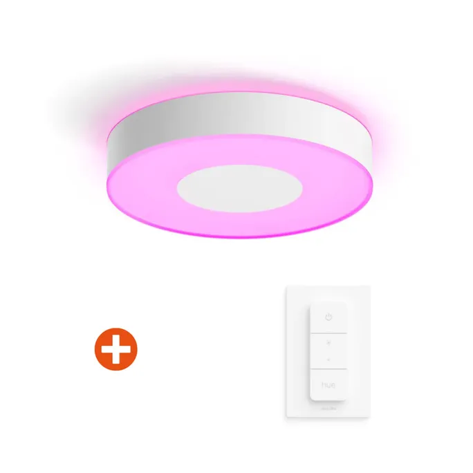 Philips Hue White & Col. Amb. Xamento Deckenleuchte M weiß 2400lm inkl. Dimmer