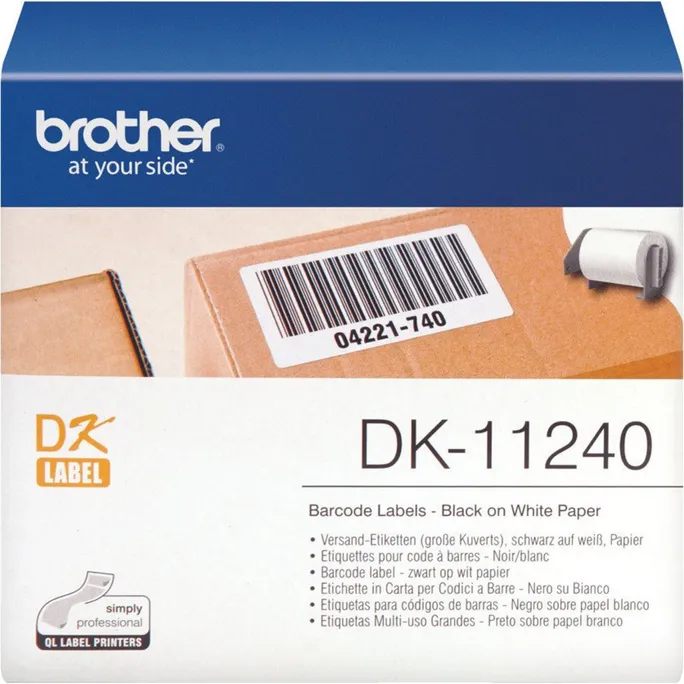Brother DK-11240 Versand-Etiketten 102 x 51mm, 600 Stk./ Rolle