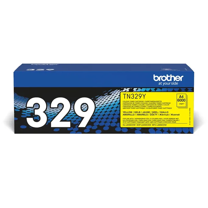 Brother TN-329Y Toner Gelb 6.000 Seiten Super-Jumbo