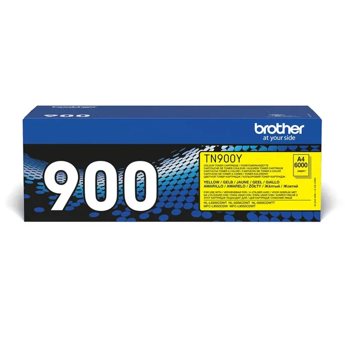 Brother TN-900Y Toner Gelb Super-Jumbo 6.000S.