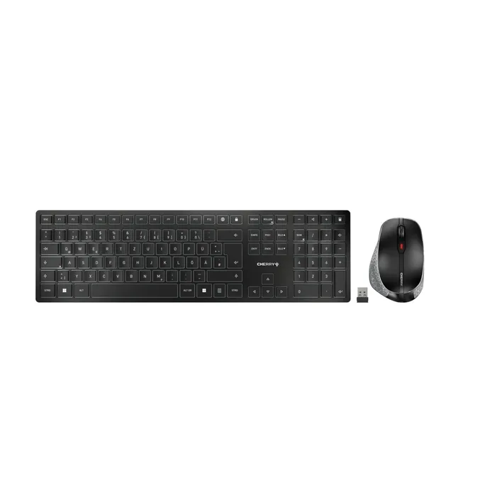 Cherry DW 9500 SLIM (JD-9500DE-2) Maus-Tastaturkombination wireless schwarz/grau