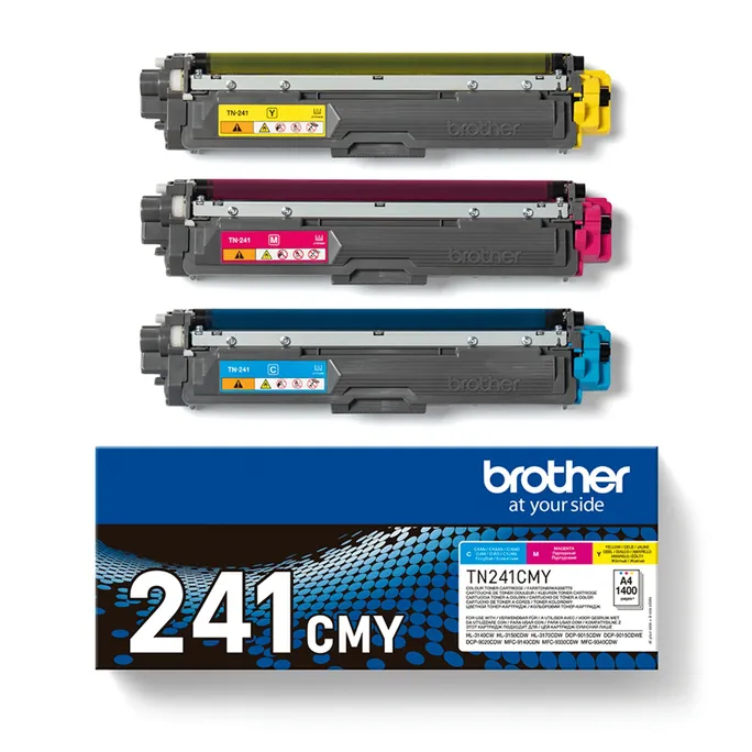 Brother TN-241C/M/Y Toner Multipack Cyan Gelb Magenta 1400 Seiten