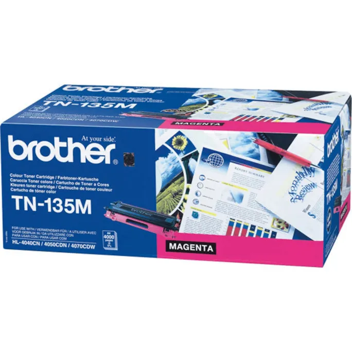 Brother TN-135M Toner magenta für 4.000 Seiten
