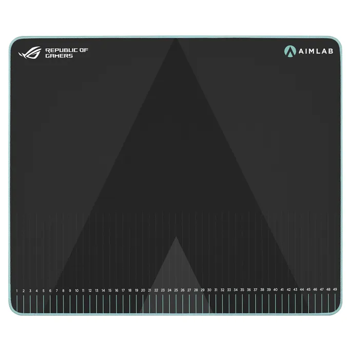 ASUS ROG Hone Ace Aim Lab Edition Gaming-Mauspad schwarz/grau