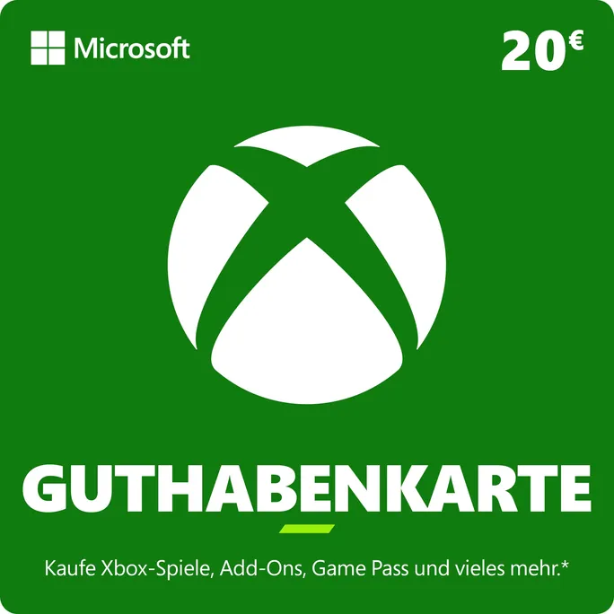 Xbox Guthabenkarte 20 EUR AT