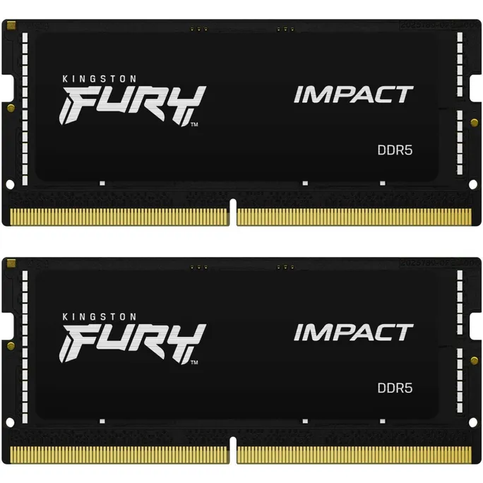 64GB (2x32GB) KINGSTON FURY Impact DDR5-5600 CL40 RAM Gaming Notebooksp. Kit