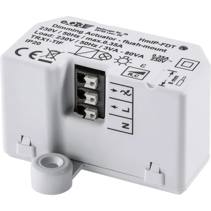 Homematic IP Dimmaktor Unterputz HmIP-FDT – Phasenabschnitt