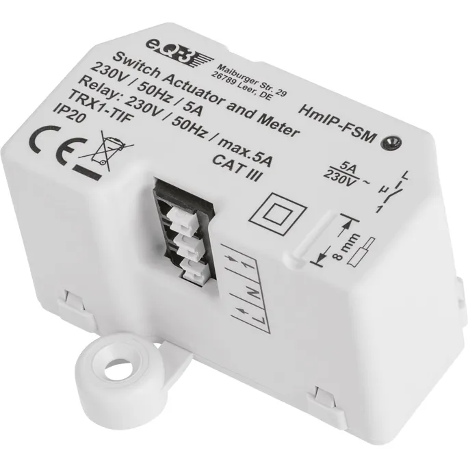 Homematic IP Schalt-Mess-Aktor HmIP-FSM - Unterputz