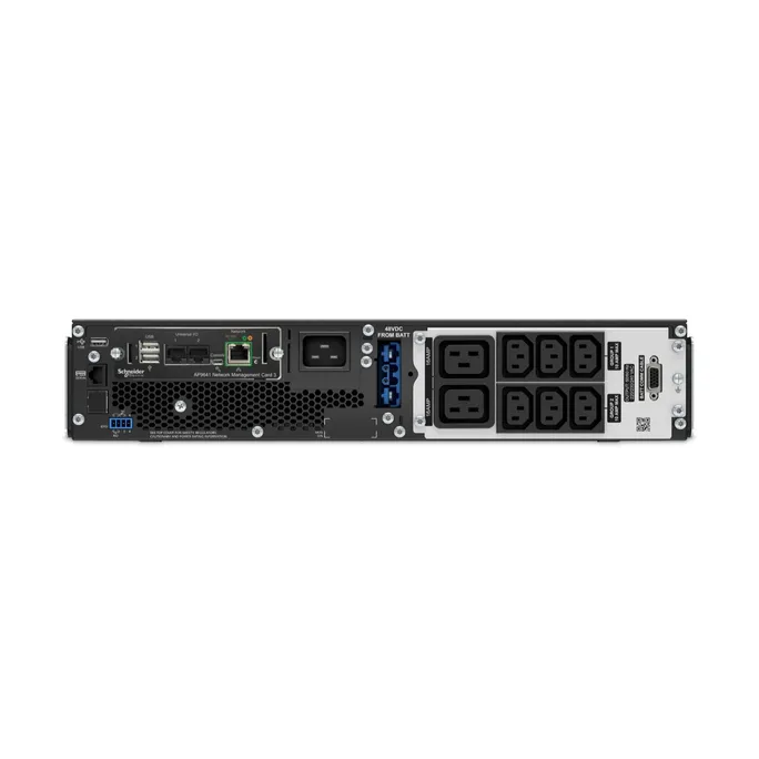 APC Smart UPS SRT3000UXI-NCLI, 3000VA, Rack, 2x C19, 6x C13, NMC, Überspannungsschutz
