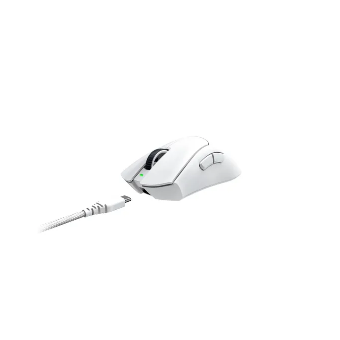 RAZER DeathAdder V3 Pro Weiß - Ultra leichte kabellose ergonomische E-Sport-Maus